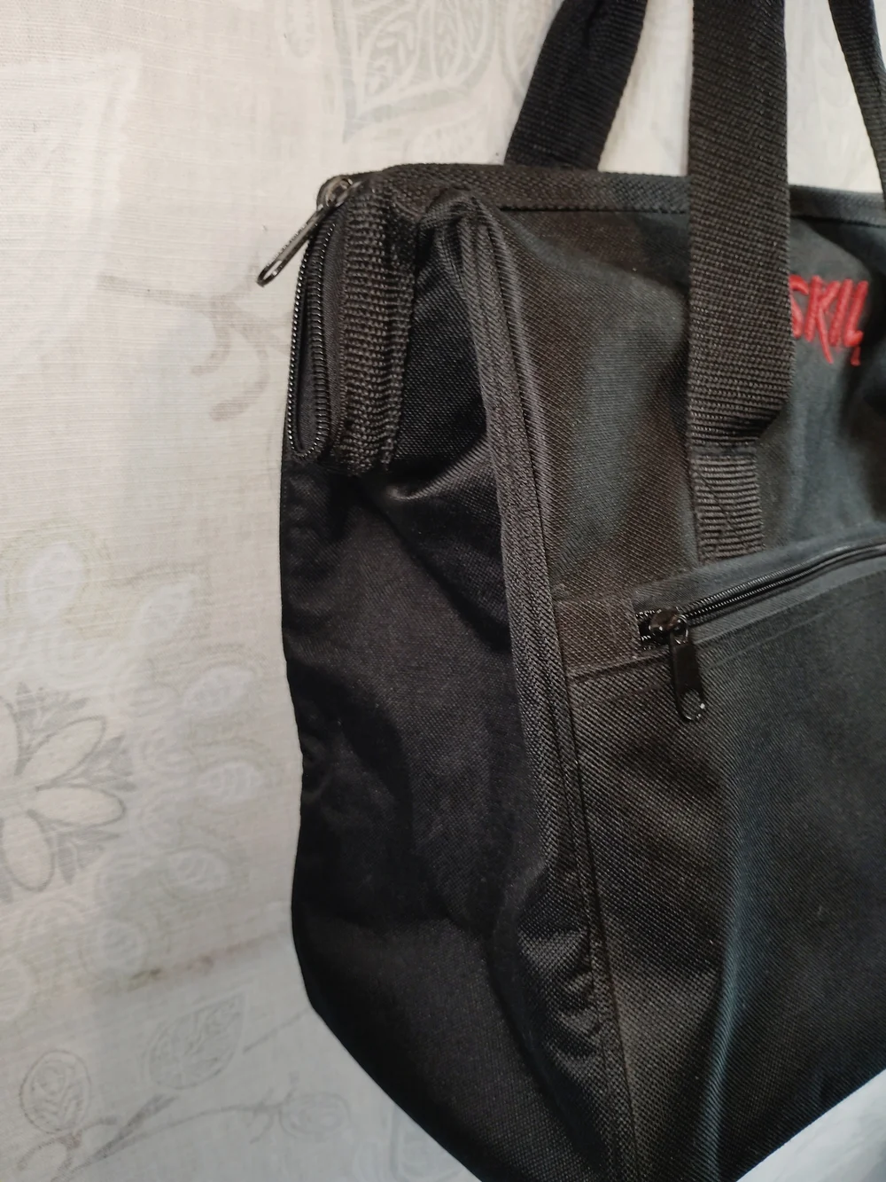 Skill Black Tool Bag with Red Logo